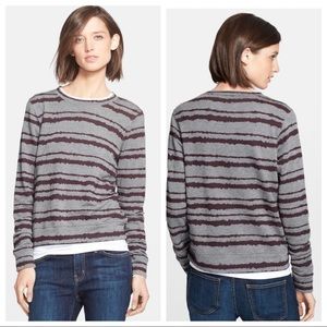 A.L.C Conlo' Stripe Sweatshirt Sz.M